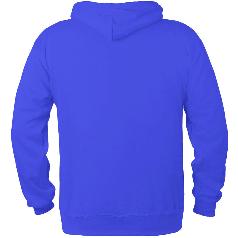 Sudadera Capucha Contrastada Hombre Trasero